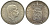 Дания 2 кроны 1937 25 лет правления Кристиана X KM 830 серебро 1531-112
