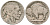 США 5 центов 1927 D, индеец, бизон KM 134 медно-никель 4614-1131