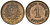 Германия 1 пфенниг 1885 A, Вильгельм I (1871-1888) KM 1, J. 1 медь 4608-539