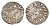Киликийская Армения трам 1226-1271 Хетум I и царица Забель, держат крест/лев с патриаршим крестом  серебро    1516-531