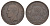 Греция 10 лепт 1882 A, Георг I (1863-1913) KM 55 медь 4653-815