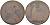 Великобритания 1 пенни 1865 Виктория (1837-1901) KM 749.2, Spink 3954 бронза 4117-712