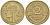 ФРАНЦИЯ 2 ФРАНКА 1938 ТИП MORLON KM 886, LE FRANC 268.11 алюминиевая бронза 180-523