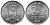 Нидерландские Антилы 2 1/2 цента 1983 Беатрикс (1980-2013) KM 9а алюминий UNC 4579-924