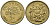 Египет 10 миллимов 1975 АН 1395, FAO, древние профессии KM 446 латунь 4511-233