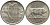 ИРЛАНДИЯ 1 ШИЛЛИНГ 1966 БЫК KM 14а медно-никель 4525-1153