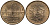 Франция 10 франков 1975 тип Матье KM 940, Le Franc 365.5-6 никель латунь 181-441