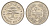 Ливан 50 пиастров 1969 кедровое дерево KM 28.1 никель UNC 35-354