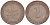 ФРГ 1 пфенниг 1950 D KM 105, J.380 сталь плакированная медью 187-851