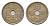Дания 10 эре 1924 NCH, Кристиан X (1912-1947) KM 822 медно-никель 4701-924