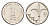 Израиль 1 новый шекель 2022 новый тип KM NEW сталь плакированная никелем UNC 4679-514