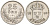 Швеция 25 эре 1937 G, Густав V (1907-1950) KM 785 серебро 4147-939