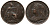 Великобритания 1 фартинг 1900 Виктория (1837-1901) KM 788.2, Spink 3964 бронза  1518-1144