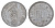 Фойхт 50 пфеннигов 1917 Funck 128.3, Men18 9130.3 цинк 5010-714