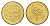Непал 1 рупия 1997 BS 2054, Посещение Непала KM 1115 латунь UNC 4643-1155