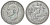 Греция 20 драхм 1960 Павел I (1954-1965), Селена, богиня Луны KM 85 серебро 4178-726