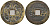 Китай, остров Тайвань 1 кэш ND (1622-1792) бронза AUC3-5-41