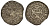 Любек зехлинг (6 пфеннигов) 1647 Behrens 449 серебро 1519-1534