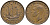 Великобритания 1/2 пенни 1942 Георг VI (1936-1952) KM 844, Spink 4115 бронза 34-1027