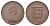 Джерси 2 пенса 1971 Елизавета II (1952-2022) KM 31 бронза 4118-135