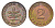 ФРГ 2 пфеннига 1965 G KM 106, J. 381 бронза 214-338