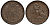 БЕЛЬГИЯ 5 САНТИМОВ 1848 BELGES KM 5.1 медь 02-264-42