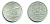 Макао 20 патака 1974 КОРАБЛИ, МОСТ KM 8 серебро 7-5-44-33