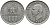 Греция 10 драхм 1959 Павел I (1947-1964) KM 84 никель 4531-435