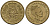 Дания 10 крон 1995 Маргрете II (1973 - 1988) KM 877 алюминиевая бронза 4176-544