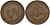 Великобритания 1/2 пенни 1941 Георг VI (1936-1952) KM 844, Spink 4115 бронза 4159-746