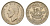 Великобритания 1 шиллинг 1947 Георг VI (1936-1952), Английский шиллинг KM 863, Spink 4103 медно-никель 4187-753