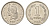 Аргентина 1 песо 1959 KM 57 сталь плакированная никелем 4573-1257