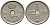 НОРВЕГИЯ 25 ЭРЕ 1924 ХОКОН VII (1905-1957) KM 384 медно-никель 4396-419