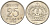 Швеция 25 эре 1956 TS, Густав VI Адольф (1950-1973) KM 824 серебро 4147-1046
