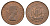 Великобритания 1/2 пенни 1966 Елизавета II (1952-2022) KM 896, Spink 4158 бронза 92-722