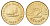 Македония 2 денара 1993 KM 3 латунь UNC 4688-834