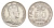 Цейлон 50 центов 1902 Эдуард VII (1901-1910) KM 99 серебро 1516-1225