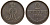 Брауншвейг-Каленберг-Ганновер 2 пфеннига 1860 B, Георг V (1851-1866) KM 234,aKS 153, J. 91 медь 4142-411