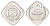 Бангладеш 5 пойш 1974 ФАО KM 6 алюминий UNC 4160-316