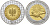 Польша 10 злотых 2006 MW, FIFA, чемпионат мира по футболу в Германии 2006 года KM 754, Schon 590 серебро, биметалл PROOF 1080-9-14