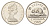 Канада 5 центов 1969 Елизавета II (1952-2022), бобр KM 60.1 никель PROOF 441-1111