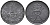 Дания 1 эре 1951 N; S, Фредерик IX (1947-1972) KM 839.1 цинк 100-655