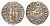 Киликийская Армения трам 1226-1271 Хетум I и царица Забель, держат крест/лев с патриаршим крестом  серебро    1516-743