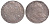 Россия 1 рубль 1734 Анна Иоановна (1730-1740), Кадашевский монетный двор, голова меньше, 5 жемчужин Биткин 100 R серебро 10-002-74