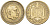 Испания 2,5 песеты 1953 (61) Франсиско Франко (1939-1975) KM 785 алюминиевая бронза 213-151