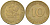 ФРГ 10 ПФЕННИГОВ 1972 D KM 108, J. 383 сталь плакированная латунью 4182-825