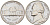 США 5 ЦЕНТОВ 1989 D, ДЖЕФФЕРСОН KM A192 медно-никель 190-155