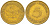 ФРГ 5 ПФЕННИГОВ 1976 G KM 107, J.382 сталь плакированная латунью 3996-1151