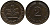 ФРГ 2 пфеннига 1967 J KM 106, J.381 бронза 99-148