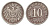 Германия 10 пфеннигов 1914 A, Вильгельм II (1888-1918) KM 12, J. 13 медно-никель 4647-921